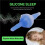 2pair Inflatable Earplugs Self-Adaptive Liquid Earplug, Reusable Waterproof Silicone Sleep Inflatable Ear Plugs 4