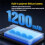 Bicycle Front Lamp  Low  Bike Handlebar Flashlight LED Cycling Lantern USB Rechargeable Easy to Install 7