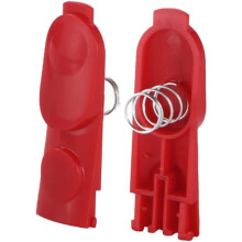 2 Pack Cleaner Clip Tab Button with Spring Compatible with V7 V8 V10 V11 V15, Vacuum Cleaner Extension Wand Button