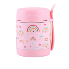 10oz Soup Thermo for Hot Food Kids with Spoon Hot Insulated Food Containers Wide Mouth Lunch Food Thermo Jar