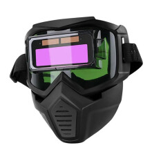 Detachable Mask Auto Darkening Welding Glasses Work Protective Adjustable Band Split Type Breathable Mask
