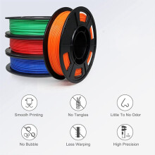 Filamento de Impressão 3D 1,75 mm Padrão 1 Kg/Rolo Filamento de Impressão 3D para Impressoras 3D Suprimentos de Impressão 3D B