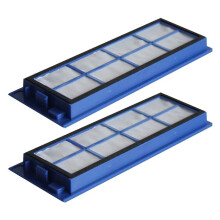 2 Filtres à Poussière Fine avec Protection pour Aspirateur Robot Medion SW (MD 20040) - Accessoires Remplaçables