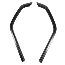 For RAV4 XA50 2019 - 2024 RAV 4 XA 50 Hybrid Car Front Grille Trim Cover Grills Frame Accessories Carbon Fiber