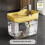 Pet Cat Automatic Water Dispenser with Filters, Circulating Flowing Water, Yellow 7