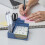 Sticky Note Holder,for 3x3/4x4 Sticky Note Stencil Dispenser with Template,Memo Pad Organizer 5