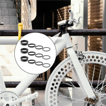 12 Stuks Fietsstuurpenafstandhouders, 4 Maten Fietsheadsetafstandhouders voor 28,6 mm Stuurpen, Mountainbike, Racefiets, Stuur