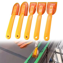 5PCS Caulking Tool Caulk Finishing Tool Multifunctional Sealant Spatula Spreader Silicone Caulk Finishing Smoothing Tool