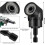 Right Angle Drill Attachment Set Flexible Drill Bit Extension 360 Rotatable 1/4 3/8 1/2" Impact Grade Socket Adapter 4