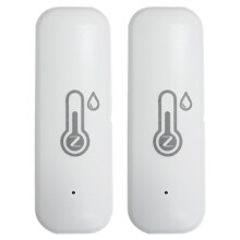 Tuya Zigbee Temperature Humidity Sensor Outdoor IP65 Waterproof APP Remote Monitoring and Alerts Home