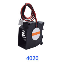 3D-Drucker-Lüfter 40x40x20mm 24V Gebläse für Reprap Heizbett-Filamentkühlung 24V