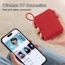 GO4 Speaker Outdoor Wireless Portable Waterproof Subwoofer Home Desktop Speaker with Plug-in Capability