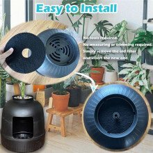 6pcs Cat Litter Box Replacement Filters for Lifewit Litter Box Cat, Activated Charcoal Filters Replacement