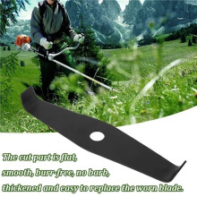 Brush Cutter Grass Trimmer Knife Cutting Steel Blade 2 Tooth 2T Trimmer Blade 305 X 25.4 X 3Mm for Brushcutter