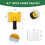 Paint Edger 360 Rotation Handle Paint Edger Trimmer with 5pcs Replace Pads  Painting Tool for Wall Paint 7