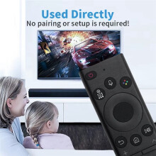 Replace BN59-01386D Voice Remote Control for TVs Compatible with Neo QLED Frame Crystal UHD Series