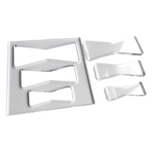 Set di Modelli per Fresatrici A Forma di Farfalle Modello per Fresatrici A Forma di Farfalle In Acrilico Trasparente