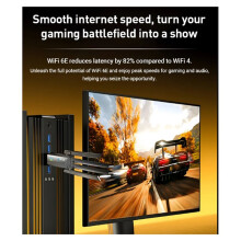 Neue 3000-Mbit/S-WLAN-6E-Netzwerkkarte, Dualband 2,4 GHz/5 GHz, USB 3.0-Empfänger-Dongle, WLAN-Adapter für Windows 10/11