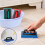 Screen Printing Scrub Pad Set, 3 Pcs Ink Cleaning Brush with Ergonomic Handle for Efficient Mesh Frame Reclamation 4