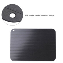 Defrosting Tray Fast Defrost Tray Thaw Tray Metal Aluminum Fast Food Meat Defrosting Thawing Tray Plate Kitchen Gadget