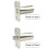 Embedded Door Lock DC12V Electric Bolt Lock Access Control Electromagnetic Lock Concealed Electric Control Lock 5