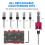 Countersink Drill Bit Set with Adjustable Depth Stop, 1/4" Hex Shank Quick Change Drilling Tool Kit,for Wood,Plywood 7