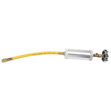 Ölfarbstoff-Injektor für R12R und R134A (2 Oz) - Klimaanlagen-Farbstoff-Injektor - Einfüllschlauch für Autoöl