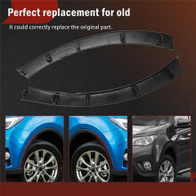 Car Front Bumper Wheel Molding Trim Cover 52112-0R040 52113-0R040 for RAV4 (XA40) 2013 - 2015