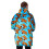 Scooby Doo Scooby Doo Blanket Hoodie (Mens Blue) 2