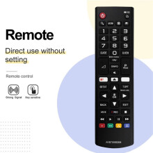 Replace AKB75095304 Remote for TV 32LK610BPLB 32LK615BPLB 32LK6100PLB 32LK6190PLA 32LK6200PLA 43LK5900PLA 43LK5910PLC
