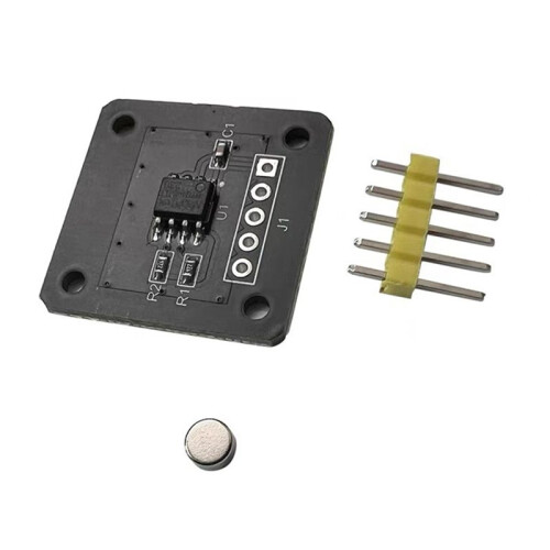 MT6701 Magnetic Encoder Magnetic Induction Angle Measurement Sensor Module 14bit High Accuracy Replaces AS5600 2Set 2