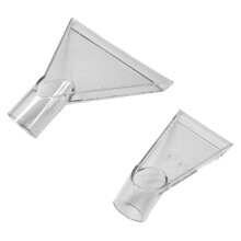 2PCS 38mm Suction Nozzles Rotating Transparent Brush Carpet Cleaner Dryer Vacuum Cleaner Accessories