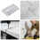 Bolt Screw Gauge Card Portable Crack Width Ruler Tools for Pros 0.1-1.7mm Metric Gaps Width Measuring Ruler 10