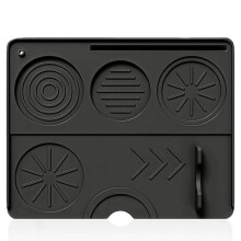 Espresso-Tampermatte, Espresso-Tamperstation, Rutschfeste Kaffeetampermatte, Espresso-Zubehör für Küche und Bar B