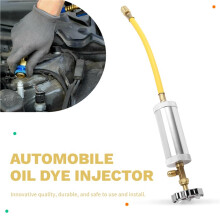 Auto Oil Dye Injector R12R R134A 2Oz A/C Dye Injector Air Conditioning Filling Tube Car Oil Injector