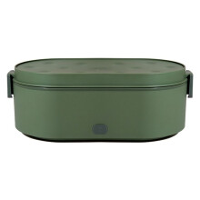 Boîte à Lunch Électrique Portable Sans Fil Rechargeable par USB, Chauffe-Plats de , pour L'École et L'Extérieur, Détachable, B