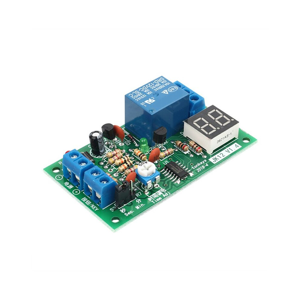 Dc12v Led Display Countdown Timing Timer Delay Turn Off Relay Module 4711352754157