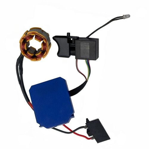 Brushless Lithium Drill Motor 3820 Motor for Dayi 21V Brushless Lithium-Ion Drill Stator Assembly Controller 1