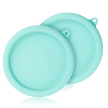 2 Pcs Silicone Lid for Dash My Mug Ice Cream Maker, 6.57 in Silicone Bowl Covers Storage Lid Ice Cream Maker Accessories