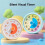 Colorful Visual Timer Manual Rotation Timer Children Classroom Learning Kitchen Cooking Countdown Timer Stopwatch C 5