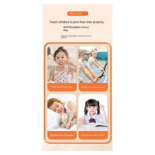 Kleurrijke Visuele Timer Handmatige Rotatietimer Kinderen in de Klas Leren Keuken Koken Afteltimer Stopwatch C