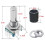 6pcs EC11 Rotary Encoder with Push Button 360 5 Pins and Knob Cap for , Raspberry Pi, ESP32 6