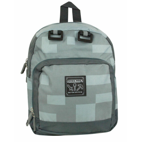 Minecraft Minecraft Mini Backpack (Boys Grey) 1