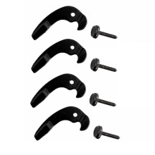 4pcs Cello Fine Tuners 3/4 4/4 Cello Strings Hooks Adjuster Tuners,Cello Tailpiece Parts Accessories
