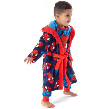 Marvel Spiderman Bathrobe (Boys Blue)