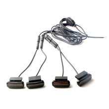 Luz de Grade Dianteira LED Off-Road para Picape para Navara Terra, Luz de Circulação Diurna, Lâmpada de Sobrancelha, Luz Amarela