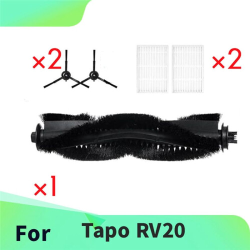 for Tapo RV20 Sweeping Machine Accessories Main Side Brush Filter 2