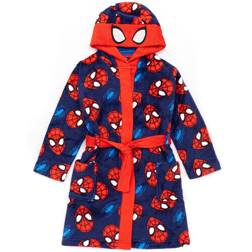 Marvel Marvel Spiderman Bathrobe (Boys Blue) 1