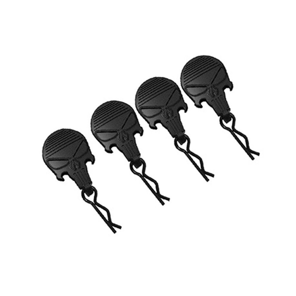4Pcs Metal R-Type Car Shell Body Fixed Clips Pin With Tab For Axial Scx10 -4 Mjx Go Rc Car Parts 1:16 4712088459675