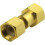 CGA-320 to CGA-580 Adapter, Carbon Dioxide Bottom to Argon Nitrogen Regulator Flowmeter Thread Converter 1